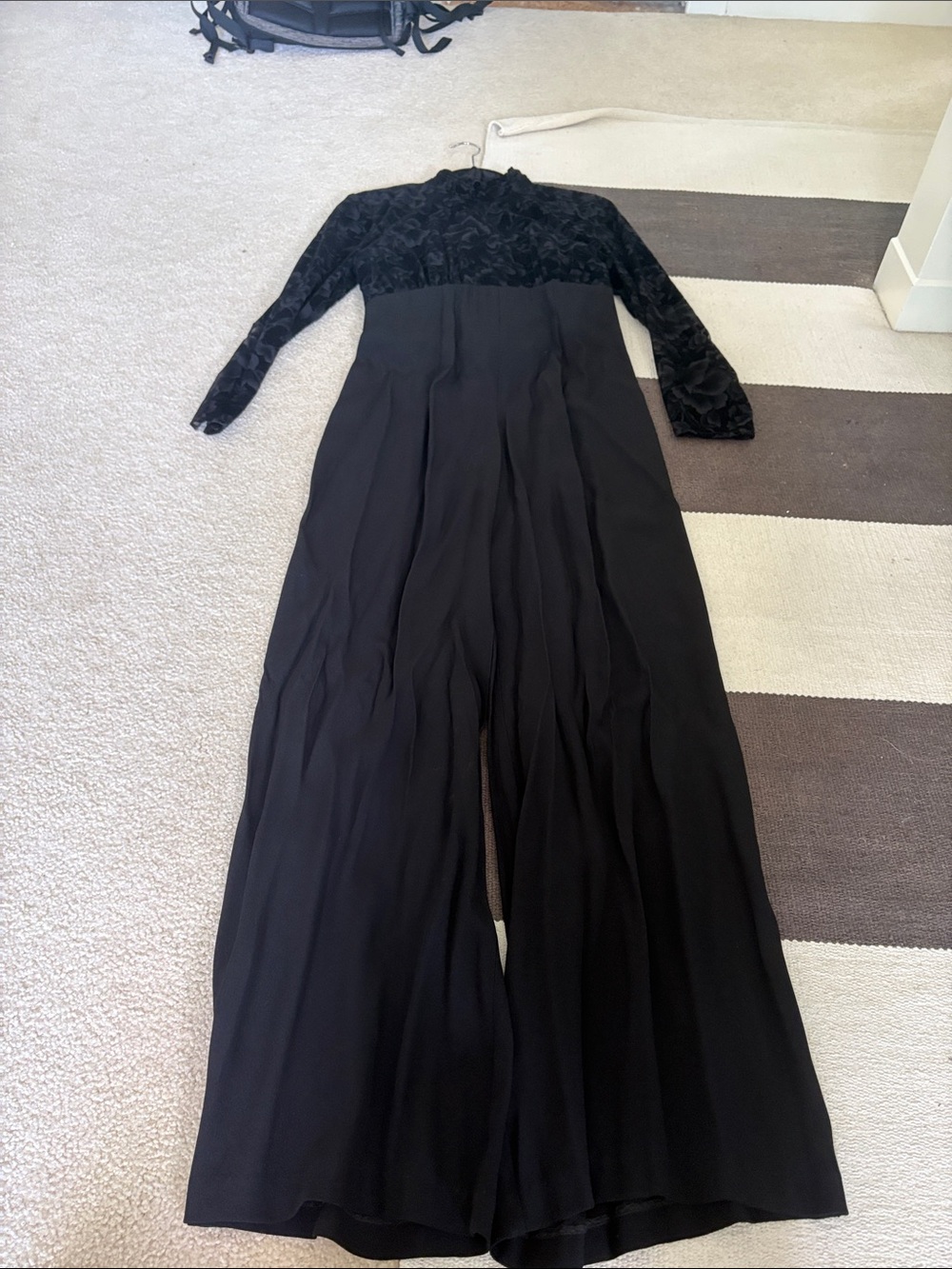 Black Jumpsuit with Size 8 Tag